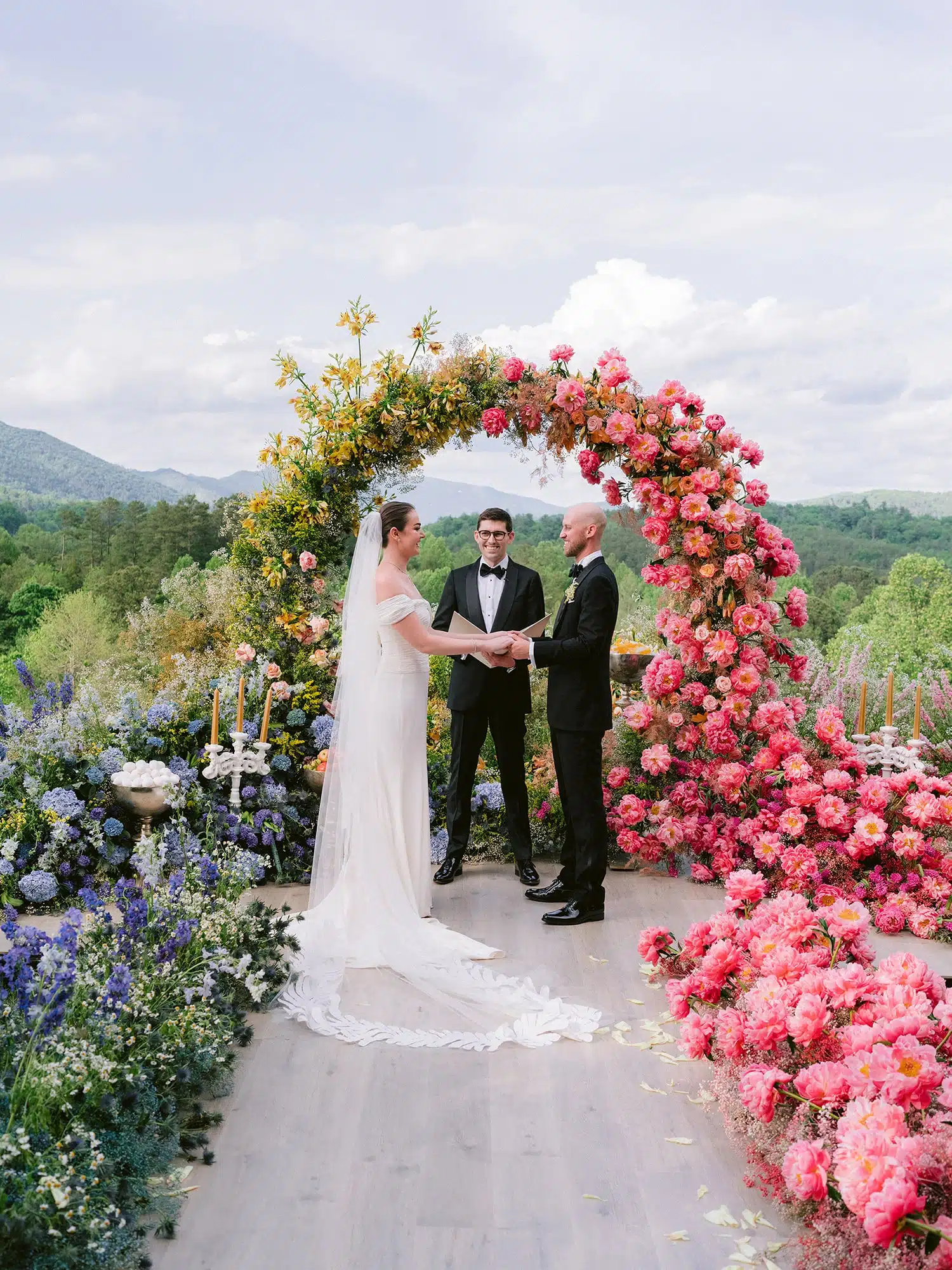 Val and Caleb wed on the hilltop at Blackberry Farm2
