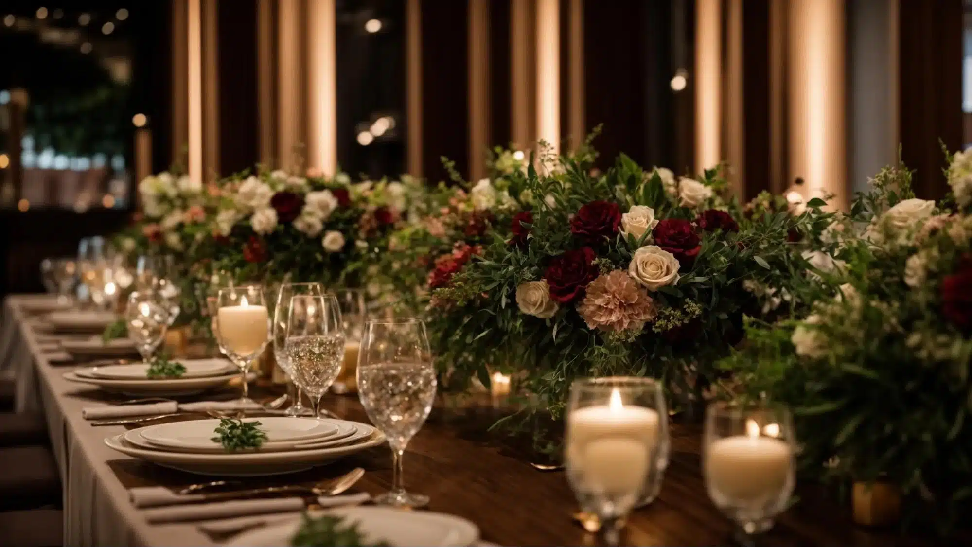 glass on table glass on table w with exquisite setting